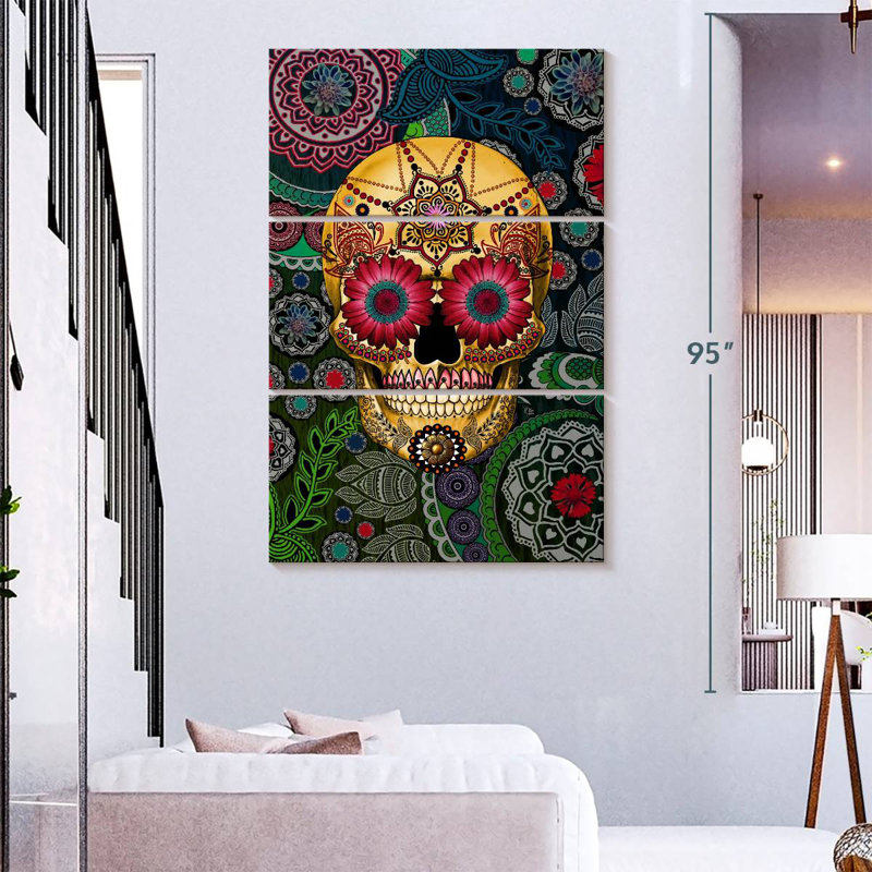 Jardin à motif de têtes de mort Kerner