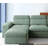 Multifunctional Sofa With Cotton And Linen Material, Adjustable Down Backrest, Can Be Used As A Bed + Built-In Storage-207731112