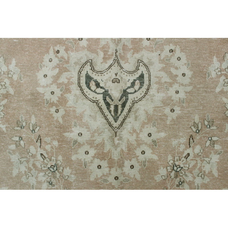 Tapis de la surface en laine 9 pi 10 po x 13 pi style traditionnel à la main noué la Tena