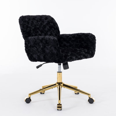 Furniture Office ChairArtificial rabbit hair Home Office Chair