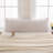 Beige Pillow Shams Beige and White Reversible King Pillowcases Cute Pillow Cover Set of 2 Soft Ruffled Pillowcases 2 Pac-123025766-123025762
