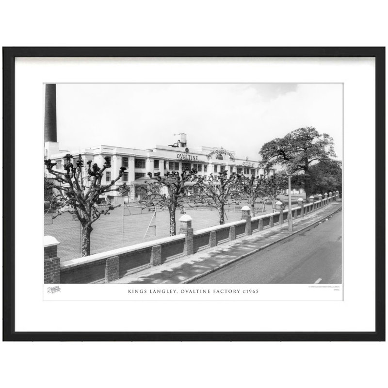 Kings Langley, Ovaltine Factory C1965 by Francis Frith - Single Picture Frame Print, 45cm H x 60cm W x 2.3cm D