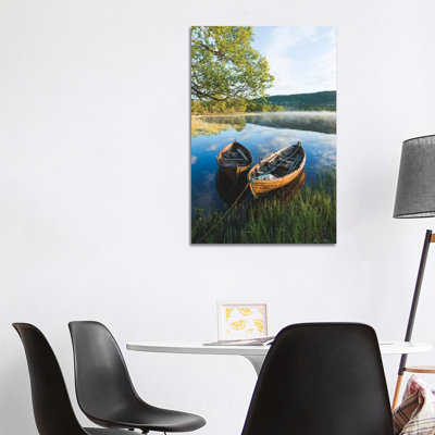 Silent Summer Nights by Steffen Fossbakk - Wrapped Canvas Print