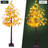 6' Maple Tree Led Lighted Decorations Artificial Leaves Solar Power for Outdoor