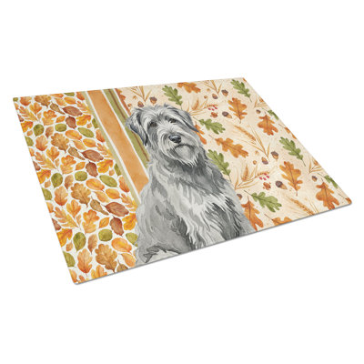 Planche à découper en verre gris Briard