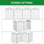 Tilden 112 cm H x 365 cm W Steel Fence Panels Fencing with 1 Panel(s) Included