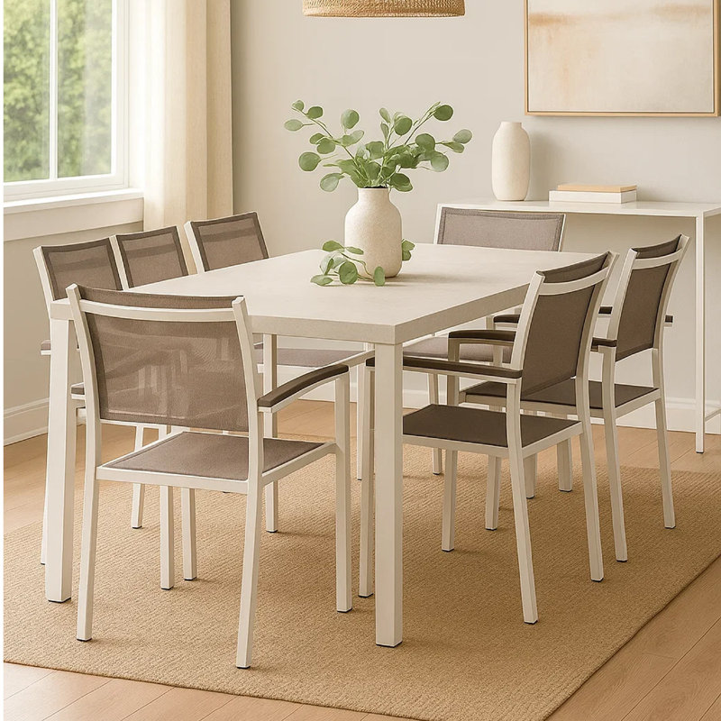 Chaise de patio, Blanc