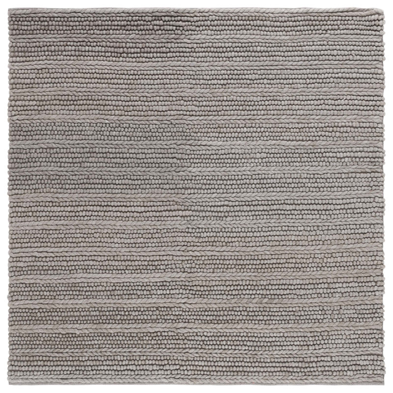 Tapis gris Charvik, Carré 6 pi