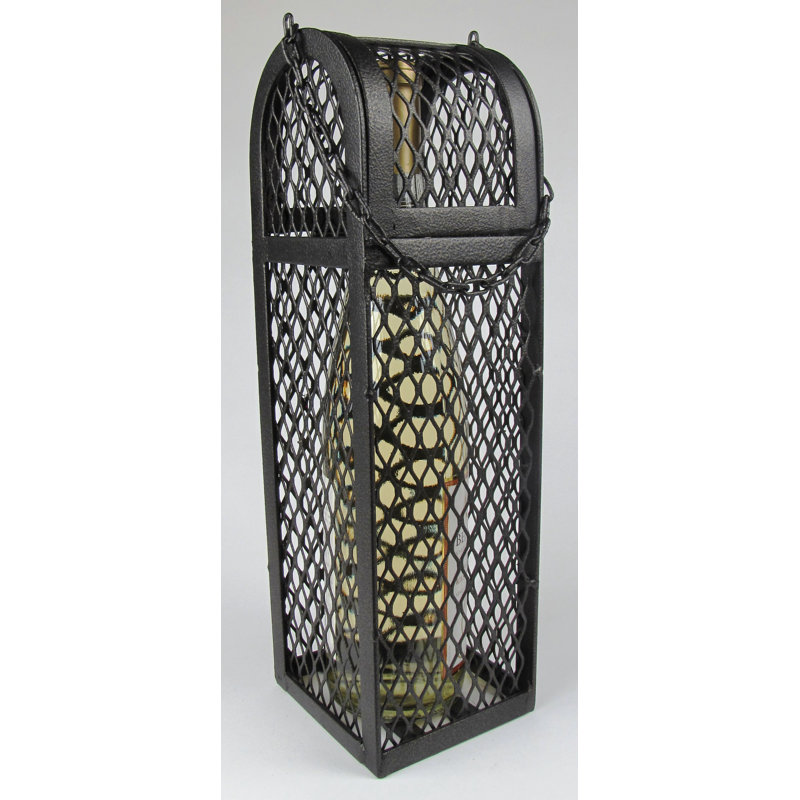 Meigs Tabletop Wine Bottle Rack in Black