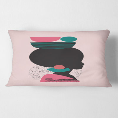 Housse de coussin rectangulaire avec insert