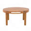 Ensemble de causeuse et de table basse d'extérieur en bois d'acacia avec corde tissée à la main-1485842970