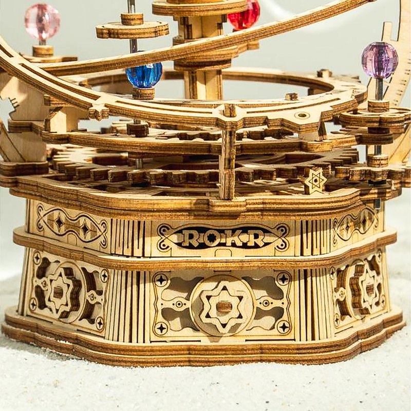 DIY 3D Music Box Puzzle - Starry Night 84pcs