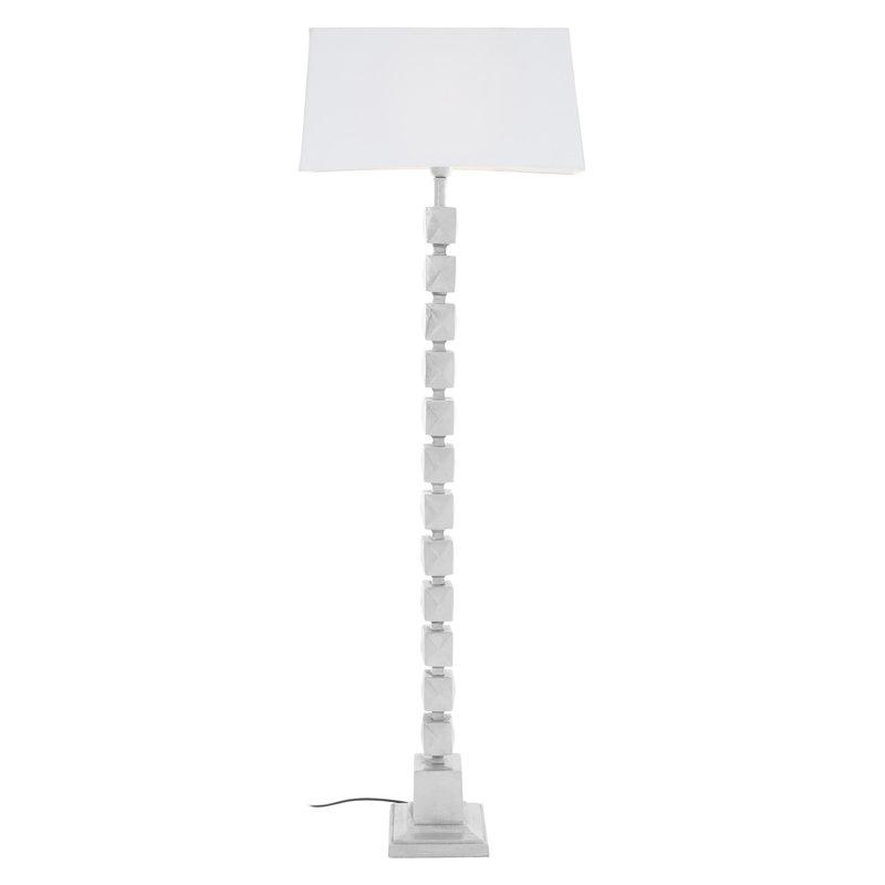 Fiddlewood 129cm White Traditional Floor Lamp