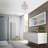 Silsbee Crystal Semi Flush Mount