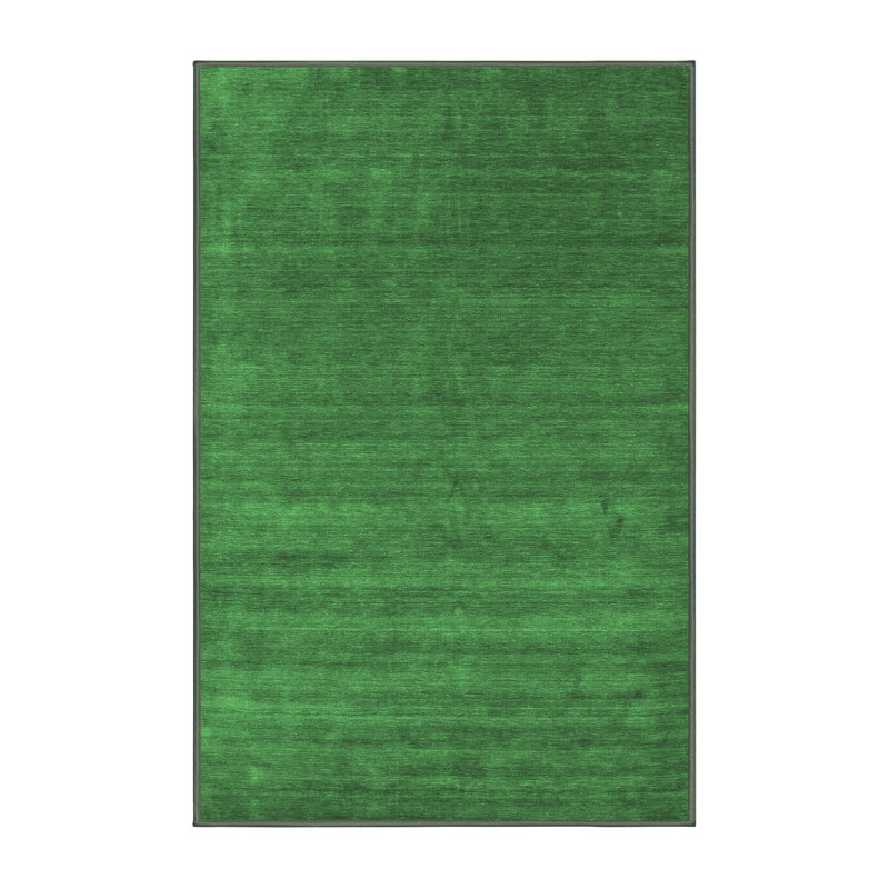Washable Abstract Indoor Rug, Rectangle 7' x 9'