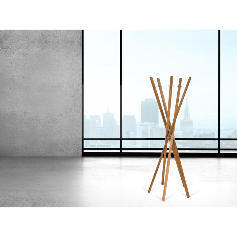 Straka Solid Wood Freestanding 10 - Hook, Oak
