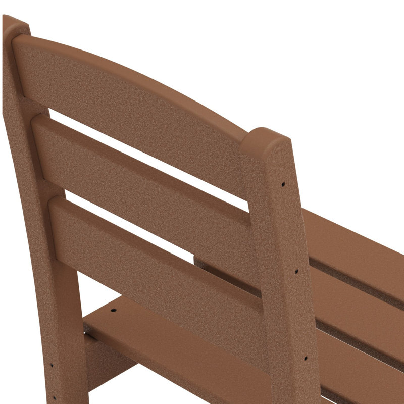 Chaise de bar Lakeside, Teck