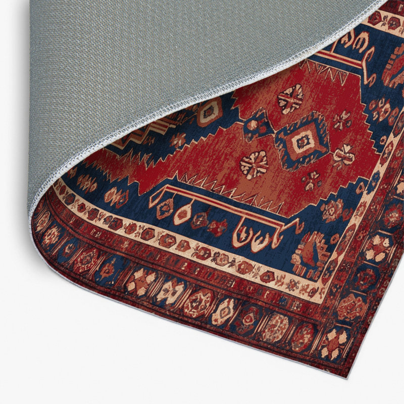 Tapis turc intérieur et extérieur brun, Rectangulaire 2 pi x 3 pi