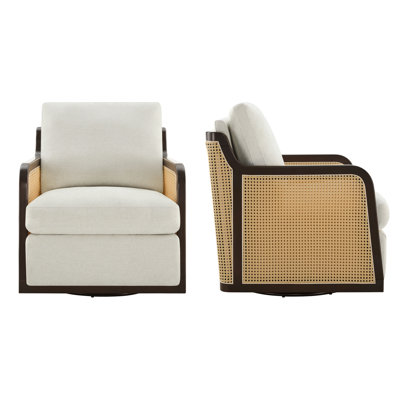 Ensemble de 2 fauteuils pivotants Smita Marlowe