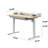 Larreon Electric Height Adjustable Standing Desk