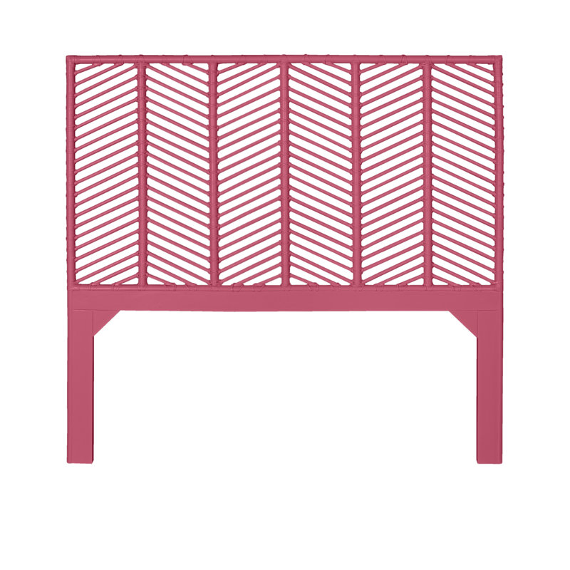 Liam Collection Bed, Full, Hot Pink