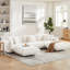 Chris 316.2Cm Round Arms Modular Sofa