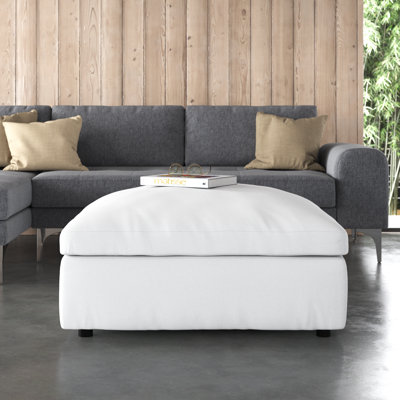 Snover Upholstered Ottoman