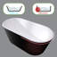 67'' x 29.5'' Freestanding Soaking Acrylic Bathtub