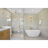 Metro Marquis 65" x 32" Freestanding Soaking Solid Surface Bathtub-50879106-88719076
