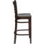 Tabouret de bar en bois Ladder Back-156952319