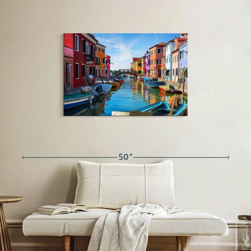 Hannes Burano Neighborhood, 24" H x 36" W