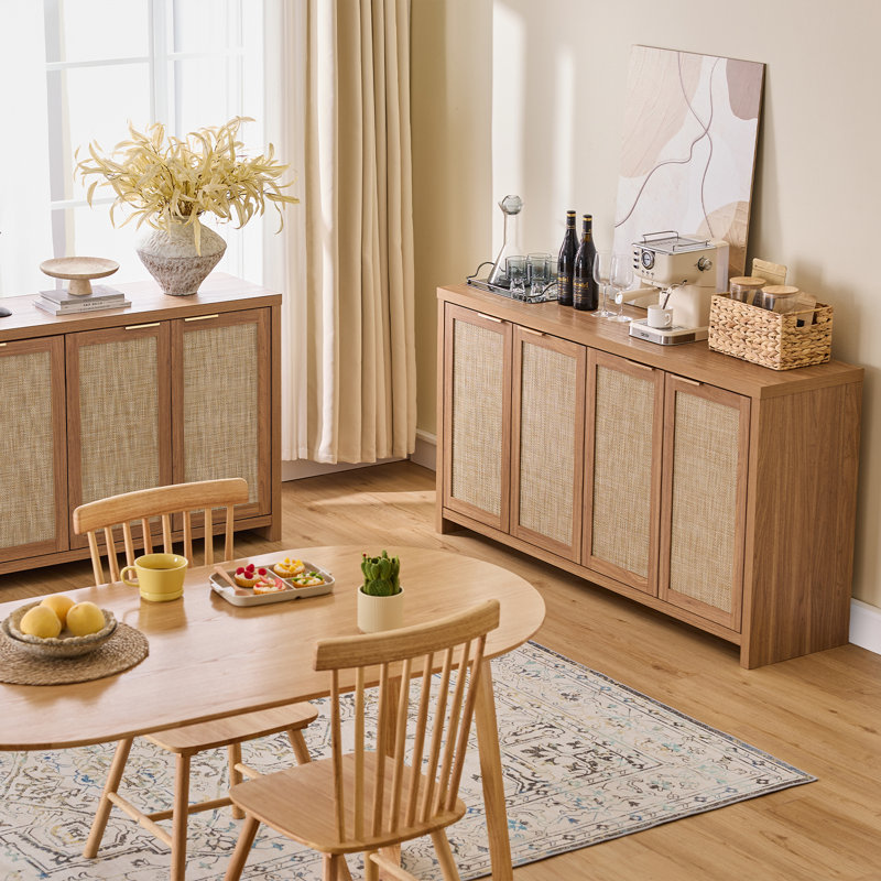 285cm Sideboard, Natural Oak