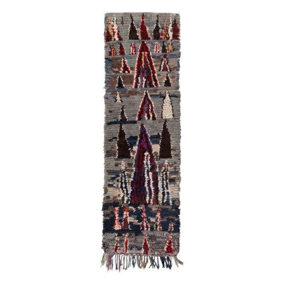 Moroccan One-of-a-Kind Hand Knotted Area Rug