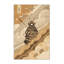 Tapis traditionnel moelleux moelleux à imprimé bloc Ashigaru brun et beige-366049877