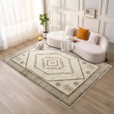 Alma Vintage Look Shag Area Rug
