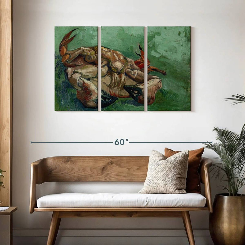 Brampt Crab On Its Back, 28" H x 45" W