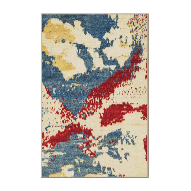 Tapis abstrait moderne 2550, Rectangle 5 pi x 7 pi