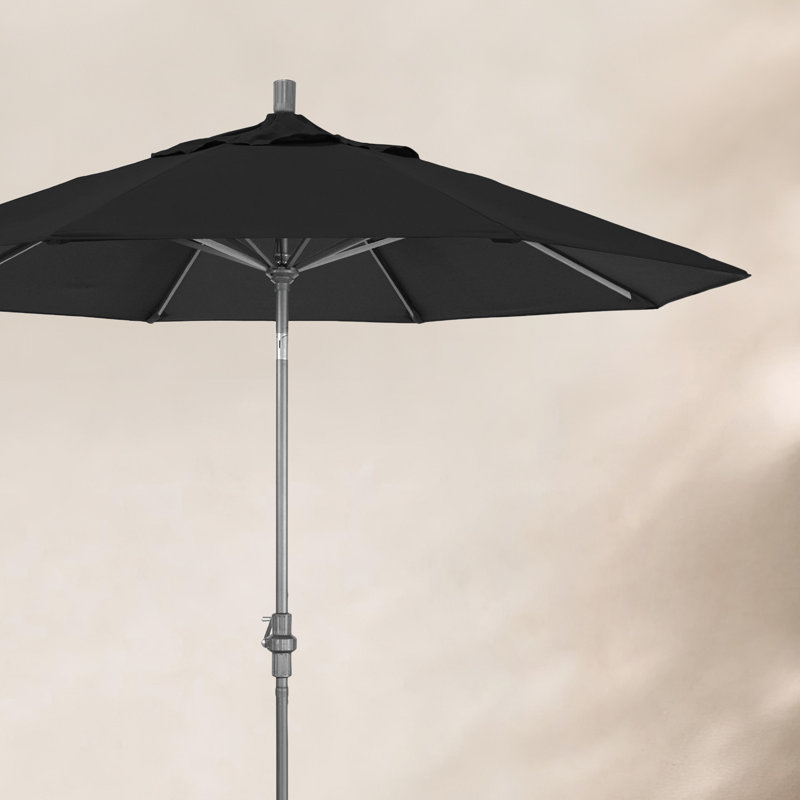 Parasol de marché 9 pi Romany, Noir - Pacifica