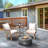 Round Polyresin Propane Smokeless Fire Pit