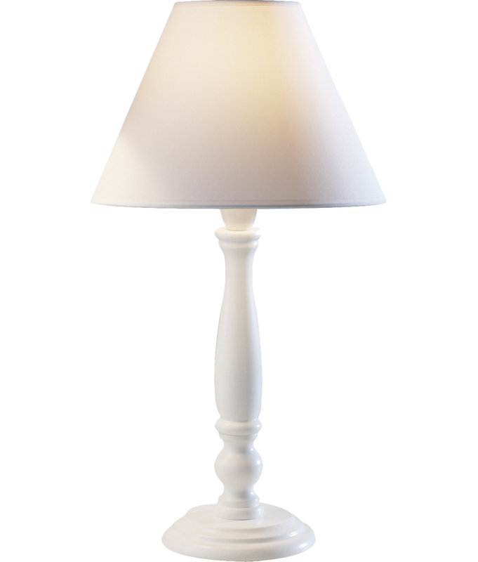Boswell Solid Wood Table Lamp, Cream