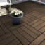 Calab 30cm L x 30cm W Plastic Interlocking Deck Tile-509805598