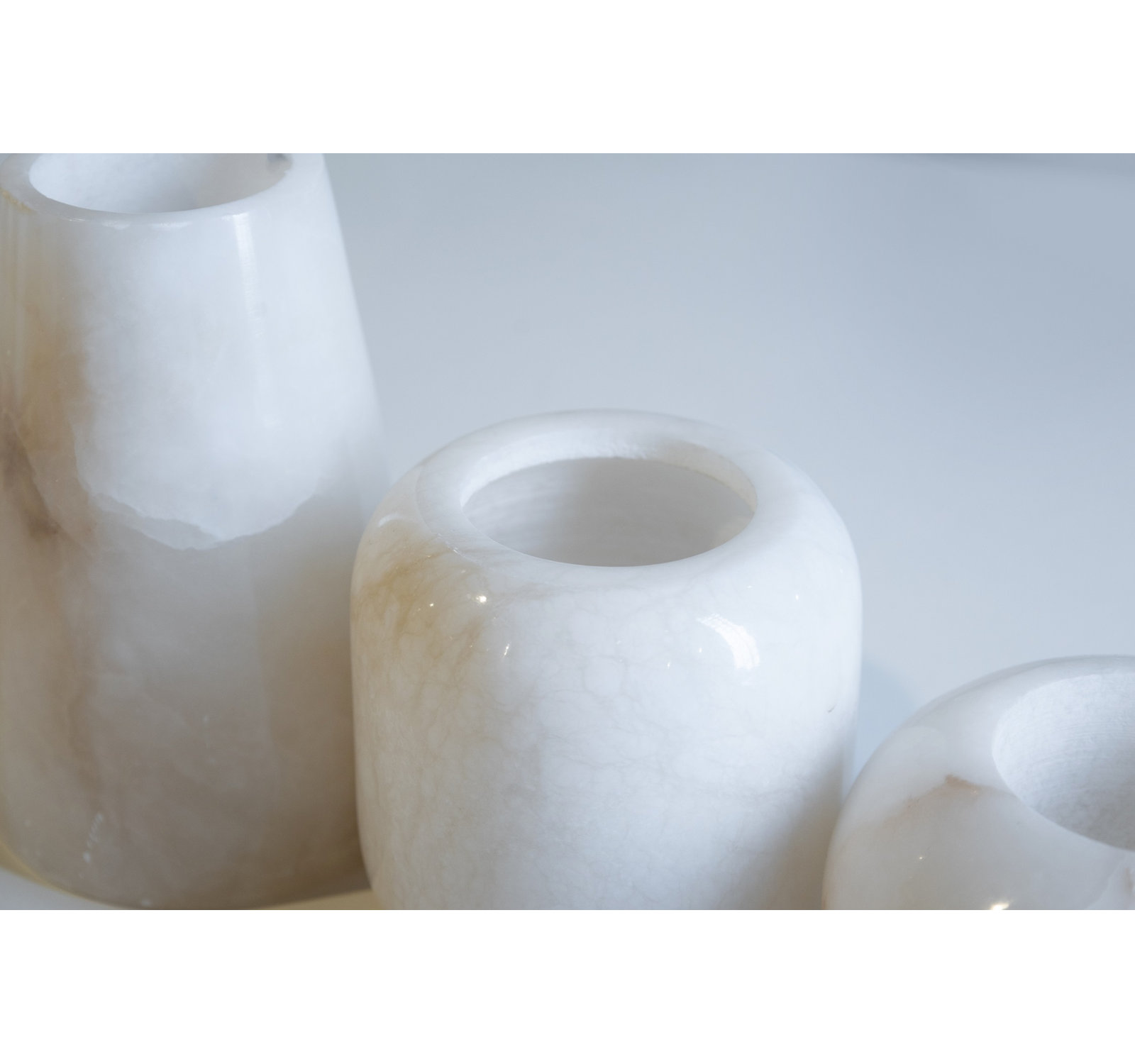 Stone Votive Candle Holder