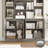 74.8" Tall 6-Tier Standard Storage Bookcase-114487700