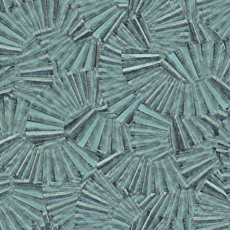 Rouleau tropical, Bleu