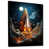 Black Floater Framed