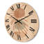 Horloge murale lune et soleil en tons de terre cuite II-63902519