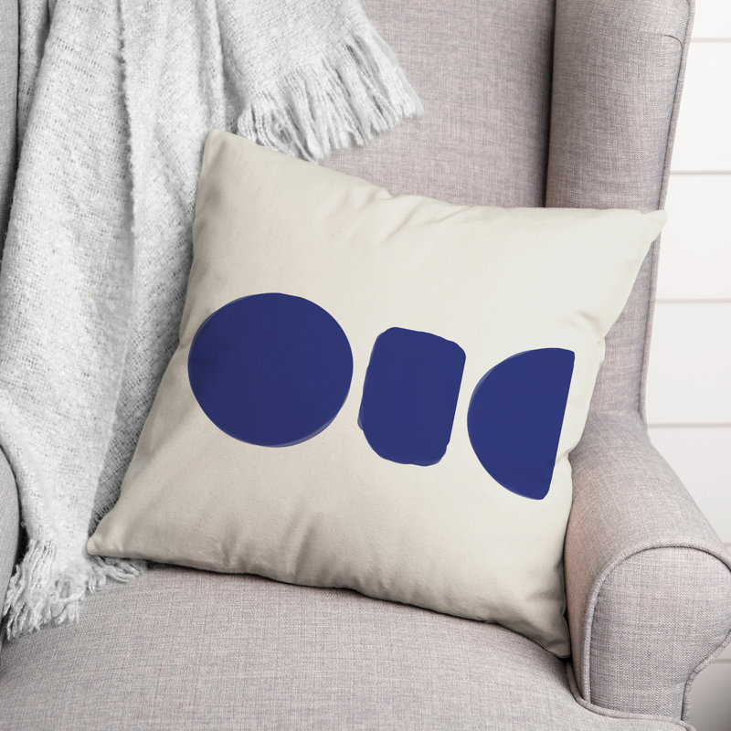 Coussin horizontal 3, 18 po x 18 po