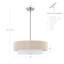 Lustre cylindrique semi-encastré à 4 lumières Reenat-360294257