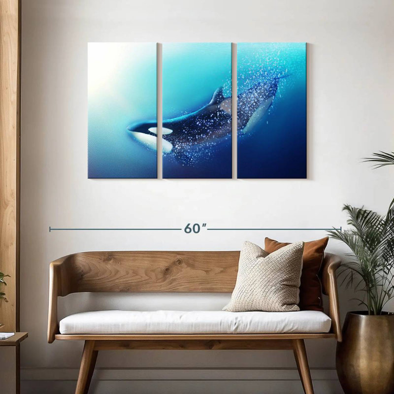 Brampt Underwater Orca, 28" H x 45" W