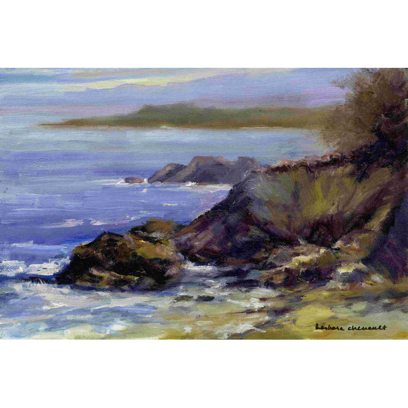 Surfez sur les rochers, H 8 po x l 12 po x P 1,25 po